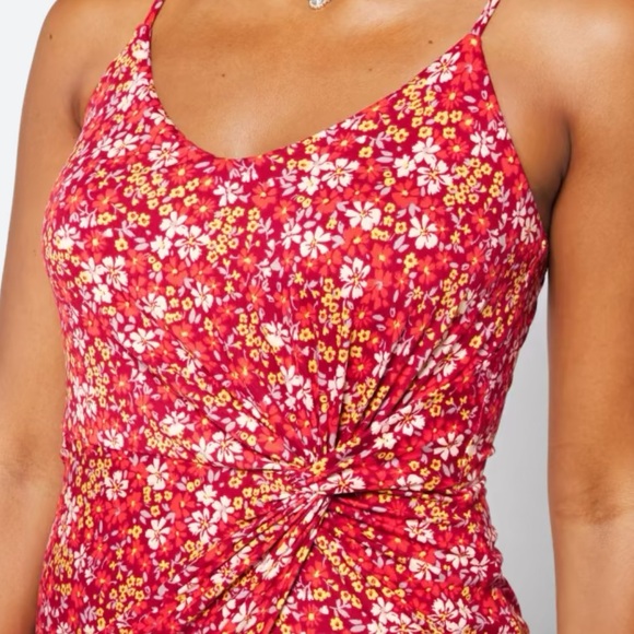 NINE BRITTON VALENCIA KNIT FITTEN MIDI DRESS - Picture 5 of 6